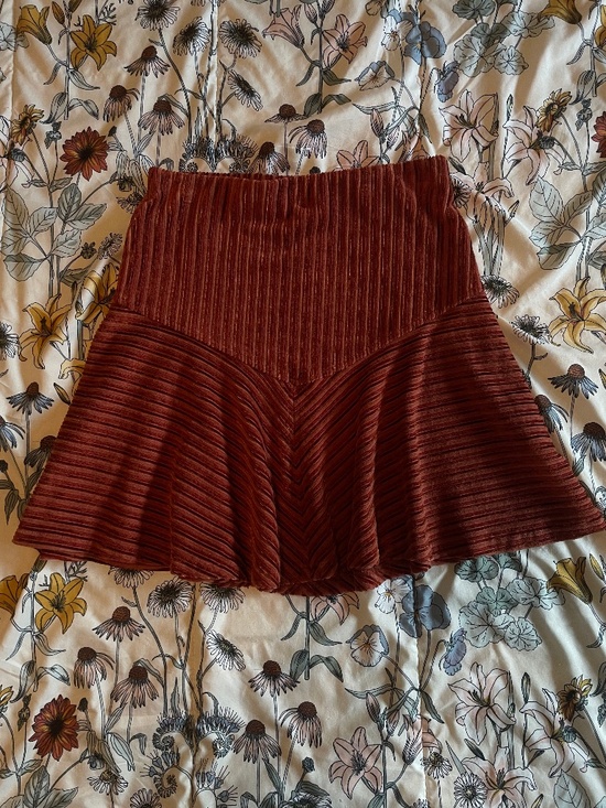 Free People Dresses & Skirts - Free People Camden mini skirt in rust orange
